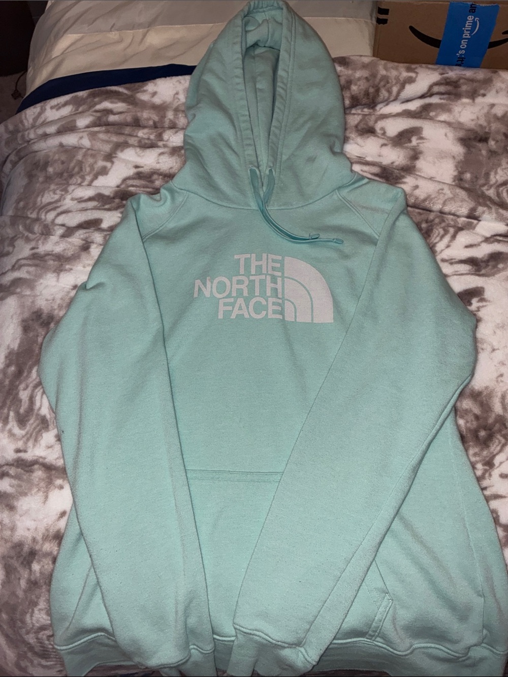 The North Face Women's Mint Hoodie with Front Logo